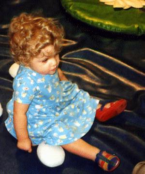 Maggie in Children's Museum.