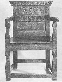 Rev. Bachiler's personal chair