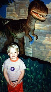 Ian and friend in Children's Museum.