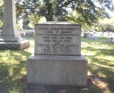 Woodruff & Mayhew grave, 1