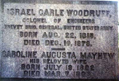 Woodruff & Mayhew grave, 2